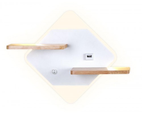 Настенный светодиодный светильник Ambrella light Wall FW100 Настенный светодиодный светильник Ambrella light Wall FW100