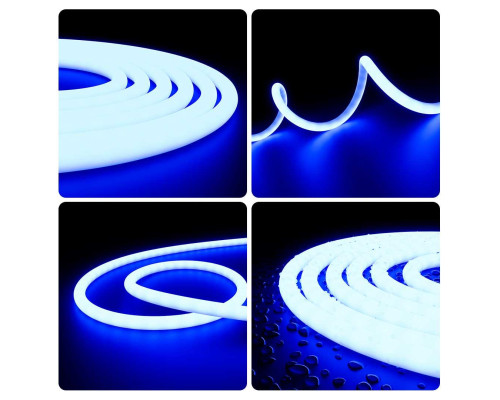 Светодиодная влагозащищенная лента Apeyron 14,4W/m 120LED/m 2835SMD синий 5M 00-327 Светодиодная влагозащищенная лента Apeyron 14,4W/m 120LED/m 2835SMD синий 5M 00-327