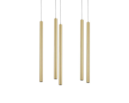 L5T747233 Люстра TUBO LED 25W 1500LM 25G ЗОЛОТО 3000K L5T747233 Люстра TUBO LED 25W 1500LM 25G ЗОЛОТО 3000K