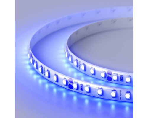 Светодиодная влагозащищенная лента Arlight 9,6W/m 120LED/m 2835SMD синий 5M 014676(2) Светодиодная влагозащищенная лента Arlight 9,6W/m 120LED/m 2835SMD синий 5M 014676(2)