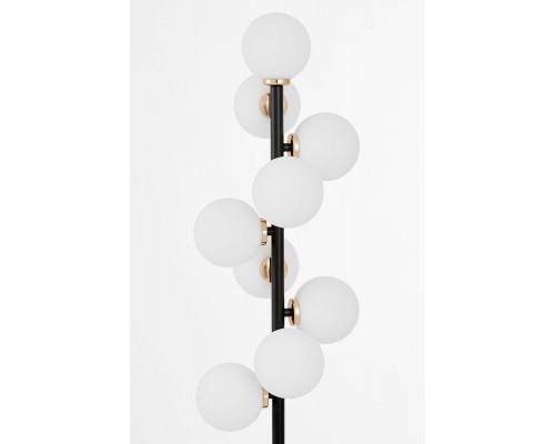 Торшер Lumina Deco Marsiada LDF 6033-9 BK+F.GD Торшер Lumina Deco Marsiada LDF 6033-9 BK+F.GD