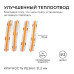Светодиодная лента Apeyron 14W/m 512LED/m COB розовый 3M 210ОО