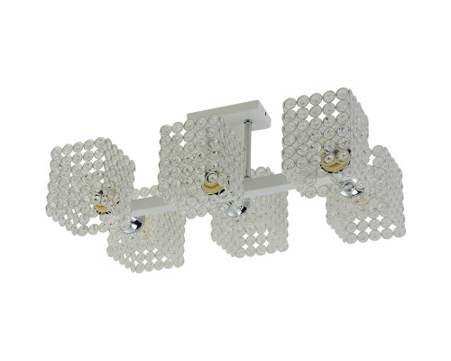 Потолочная люстра Reluce 01335-0.3-06 WH+CR Потолочная люстра Reluce 01335-0.3-06 WH+CR