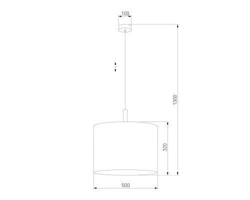 Подвесной светильник TK Lighting 4109 Deva Graphite