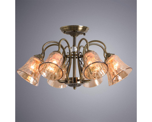 Потолочная люстра Arte Lamp Nicole A2702PL-8AB Потолочная люстра Arte Lamp Nicole A2702PL-8AB