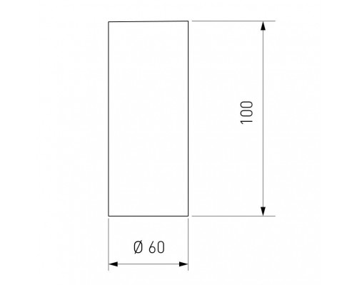 Потолочный светодиодный светильник Elektrostandard DLS026 7W 4200К графит a053601