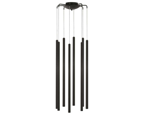 L8T747347 Люстра TUBO LED 40W 2560LM 25G ЧЕРНЫЙ 4000K