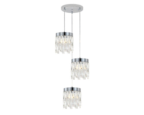 Подвесная люстра Indigo Anna V12029/3P Chrome V000497