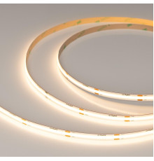 Светодиодная лента Arlight 8W/m 480LED/m CSPSMD теплый белый 5M COB-X480-8mm 24V Warm2700 039060