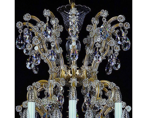 Подвесная люстра Artglass Maria Terezia 37 Vachtle CE Подвесная люстра Artglass Maria Terezia 37 Vachtle CE