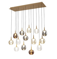 Подвесная светодиодная люстра Mantra Andromeda 8936+14PL