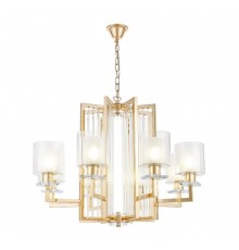 Подвесная люстра Lumina Deco Manhattan LDP 8012-8 F.GD