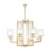 Подвесная люстра Lumina Deco Manhattan LDP 8012-8 F.GD