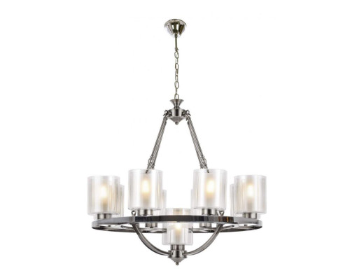 Подвесная люстра Lumina Deco Santini LDP 1220-9 CHR+WT