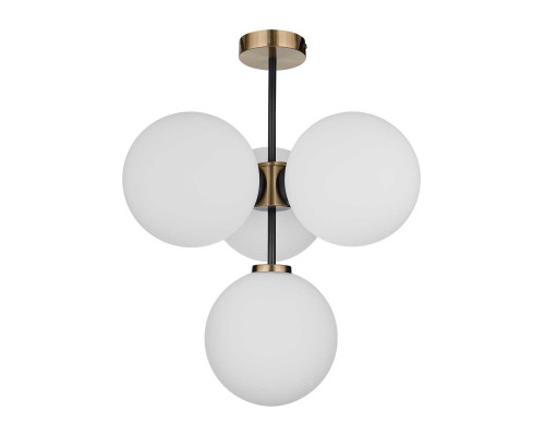 Потолочная люстра 33 ИДЕИ CHN800S.04.17ABL.ASB-S32WH