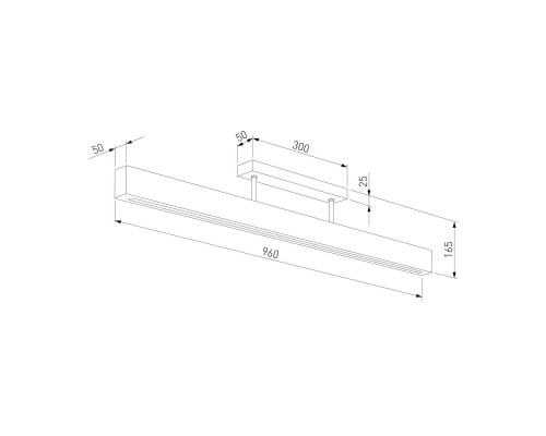 Потолочный светодиодный светильник TK Lighting 6614 Teo