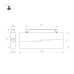 Трековый светодиодный светильник Arlight MAG-ORIENT-FLAT-FOLD-S230-12W Day4000-MIX (BK, 80 deg, 48V, DALI) 041870