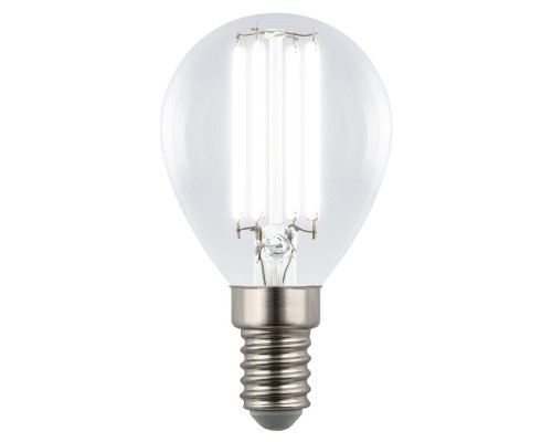 Лампа светодиодная Uniel E14 4W 4000K прозрачная LED-G45-4W/4000K/E14/CL GLY01TR UL-00011939