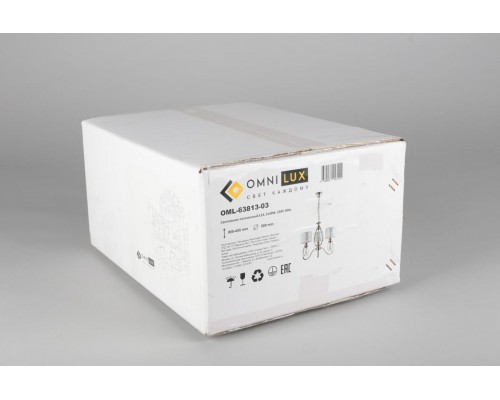 Подвесная люстра Omnilux Mellitto OML-63813-03 Подвесная люстра Omnilux Mellitto OML-63813-03