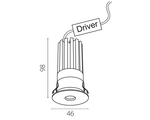 Светильник светодиодный встраиваемый Spira Slim Lightstar 074326 Светильник светодиодный встраиваемый Spira Slim Lightstar 074326
