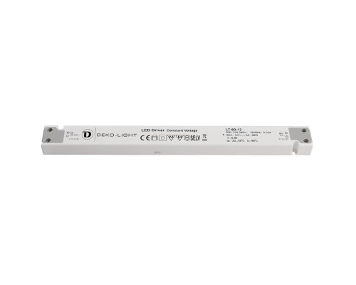 Блок питания Deko-Light LT-60-12 12V 60W IP20 5A 862093 Блок питания Deko-Light LT-60-12 12V 60W IP20 5A 862093
