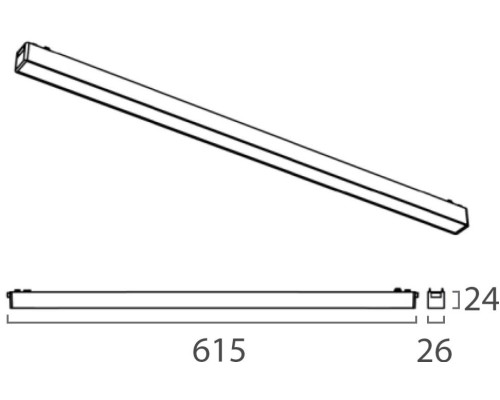 Трековый светодиодный светильник Italline IT09-9013 black 3000K Трековый светодиодный светильник Italline IT09-9013 black 3000K