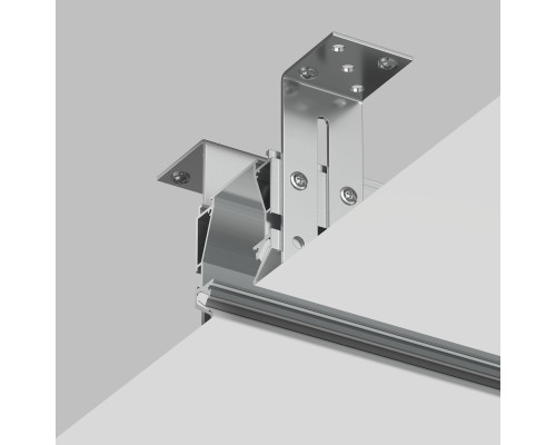 Закладной профиль Denkirs Smart Profi для натяжного потолка TR3044-AL