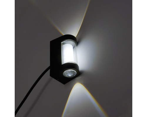 Светильник уличный светодиодный Feron DH056, 4W, 380Lm, 4000K, черный 51494 Светильник уличный светодиодный Feron DH056, 4W, 380Lm, 4000K, черный 51494