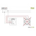 Розетка 2xUSB Liregus Epsilon коричневый 28-1453