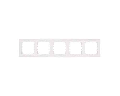 Рамка LK Studio 5-постовая (белый) LK60 864504-1