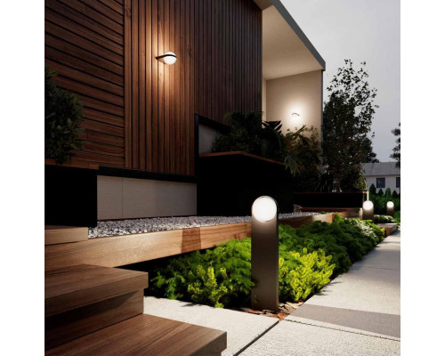 Уличный настенный светодиодный светильник Odeon Light Nature Tilda 6652/12WL Уличный настенный светодиодный светильник Odeon Light Nature Tilda 6652/12WL