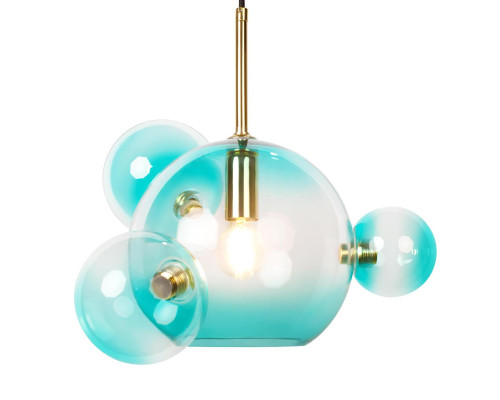 Подвесной светильник Loft IT Bolle 2027-P4 Blue mini Подвесной светильник Loft IT Bolle 2027-P4 Blue mini
