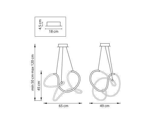 Люстра подвесная Corinto Lightstar 637067