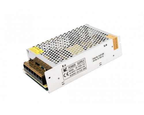 Блок питания SWG 12V 100W IP20 8,3A S-100-12 000105