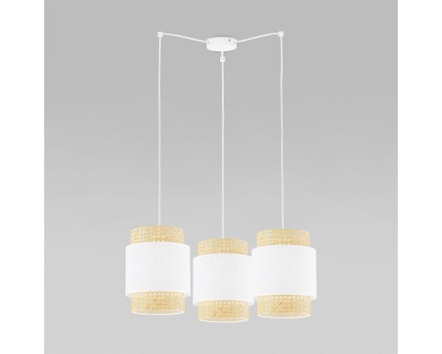 Подвесная люстра TK Lighting 6537 Boho White