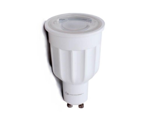 Лампа светодиодная Наносвет GU10 10W 2700K прозрачная LE-MR16A-10/GU10/927 L270