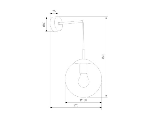 Бра TK Lighting 5387 Esme