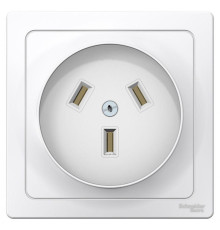 Розетка силовая 2К+З Systeme Electric Blanca 16A 250V белая BLNSR003231