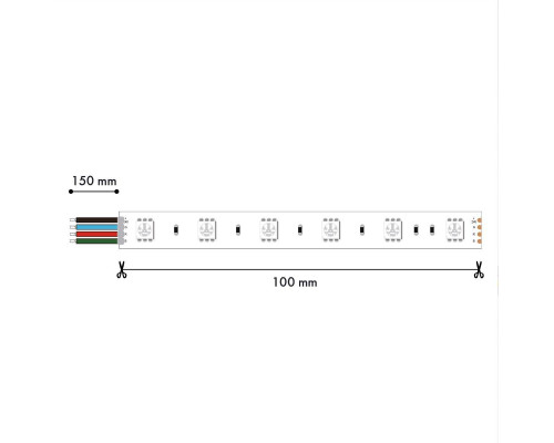 Светодиодная лента Favourite 12W/m 60LED/m 5050SMD RGB 5M 2001-71220 Светодиодная лента Favourite 12W/m 60LED/m 5050SMD RGB 5M 2001-71220