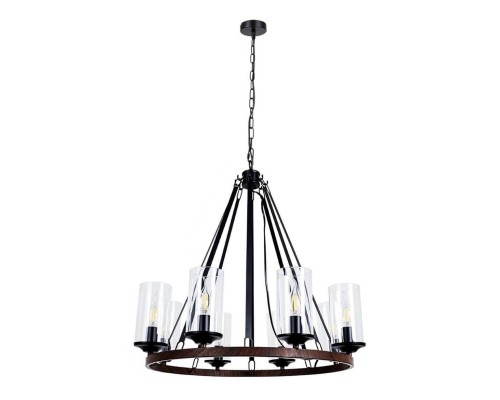 Подвесная люстра Arte Lamp Dalim A7014SP-8BK Подвесная люстра Arte Lamp Dalim A7014SP-8BK