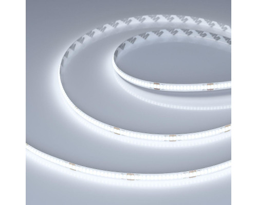 Светодиодная лента Arlight 8W/m 320LED/m CSP холодный белый 50М COB-X320-8mm 48V White6000 043246 Светодиодная лента Arlight 8W/m 320LED/m CSP холодный белый 50М COB-X320-8mm 48V White6000 043246