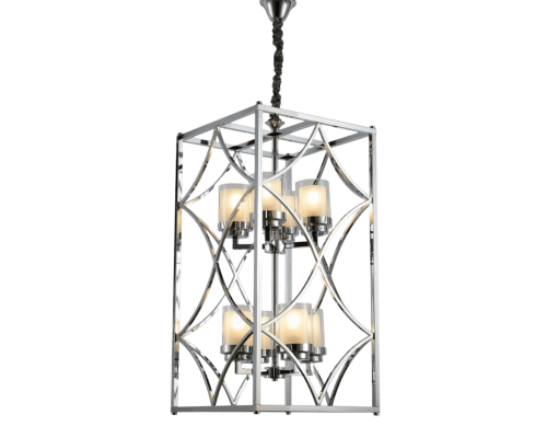 Подвесная люстра Lumina Deco Quadrato LDP 1223-8 CHR Подвесная люстра Lumina Deco Quadrato LDP 1223-8 CHR