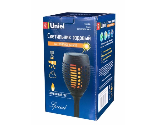 Светильник на солнечных батареях Uniel Фонари USL-S-183/PM490 Small Torch UL-00004281