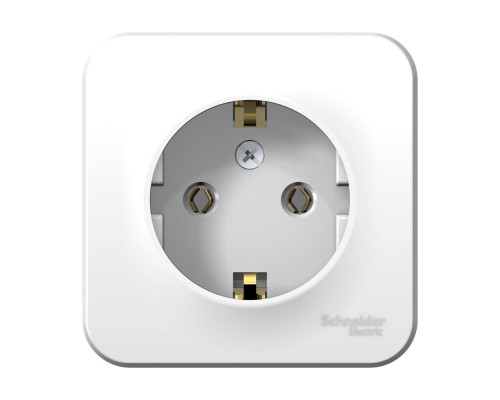 Розетка 2К+З Systeme Electric Blanca 16A 250V белая BLNRA010101