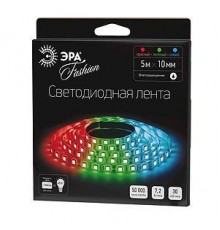 Светодиодная влагозащищенная лента ЭРА 7,2W/m 30LED/m 5050SMD RGB 5M LS5050-30LED-IP65-RGB-5m C0043044