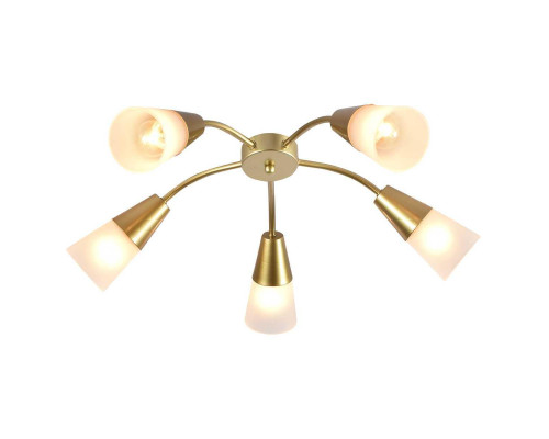 Потолочная люстра Escada Aquilegia 1100/5P Gold Потолочная люстра Escada Aquilegia 1100/5P Gold