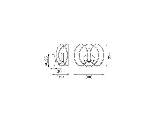 Бра Vele Luce Vita VL4234W01