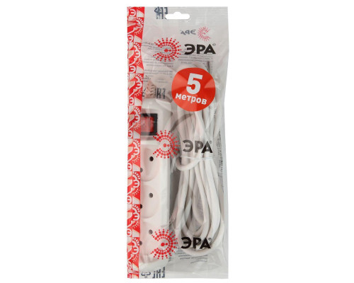 Удлинитель ЭРА 3гн 5м б/з U-3s-5m-2x1 Б0044051