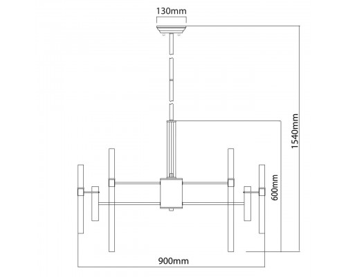 Подвесная люстра MW-Light Альгеро 285010910 Подвесная люстра MW-Light Альгеро 285010910