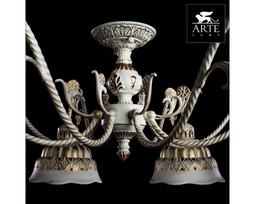 Потолочная люстра Arte Lamp Shiesa A2814PL-8WG